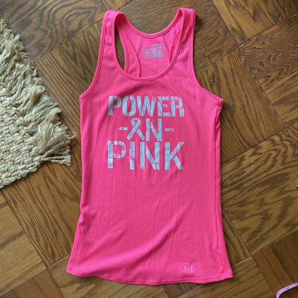 Under Armour Tops - COPY - Hot pink tank
